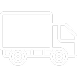 Camion largo blanco