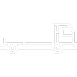 Camion largo blanco